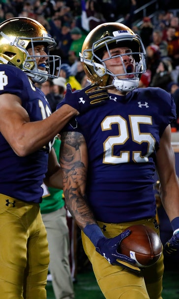 No. 9 Irish ride Jones' 176 yards to 30-27 victory over USC